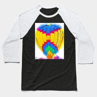 The Yellow And Blue Balloon Baseball T-Shirt